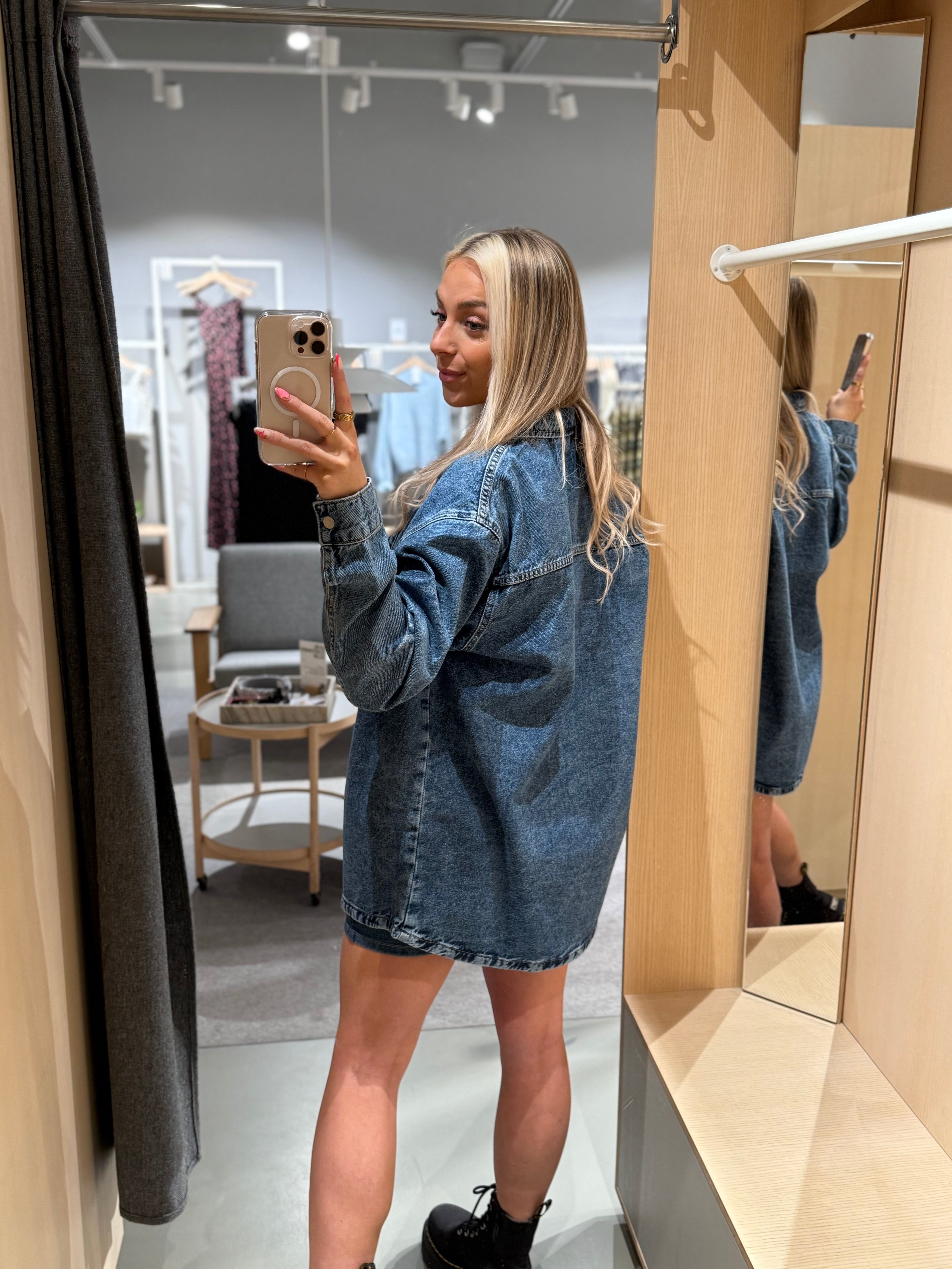 NMALVA Jacket - Medium Blue Denim